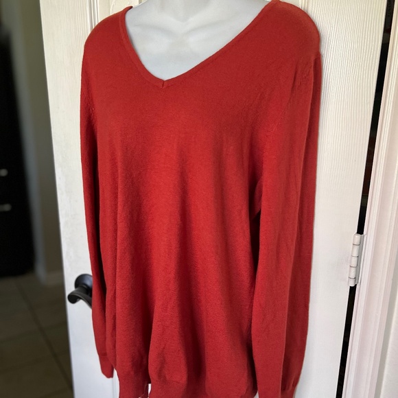 Love Ellie Mia Waffle Knit Sweater Rust - Picture 3 of 9